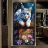 Black and White Cat Large Size Diamond Painting New Collection Pet Animals Diy Full Square Round Drill Rhinestone Embroidery Mosaic Cross Stitch Kits