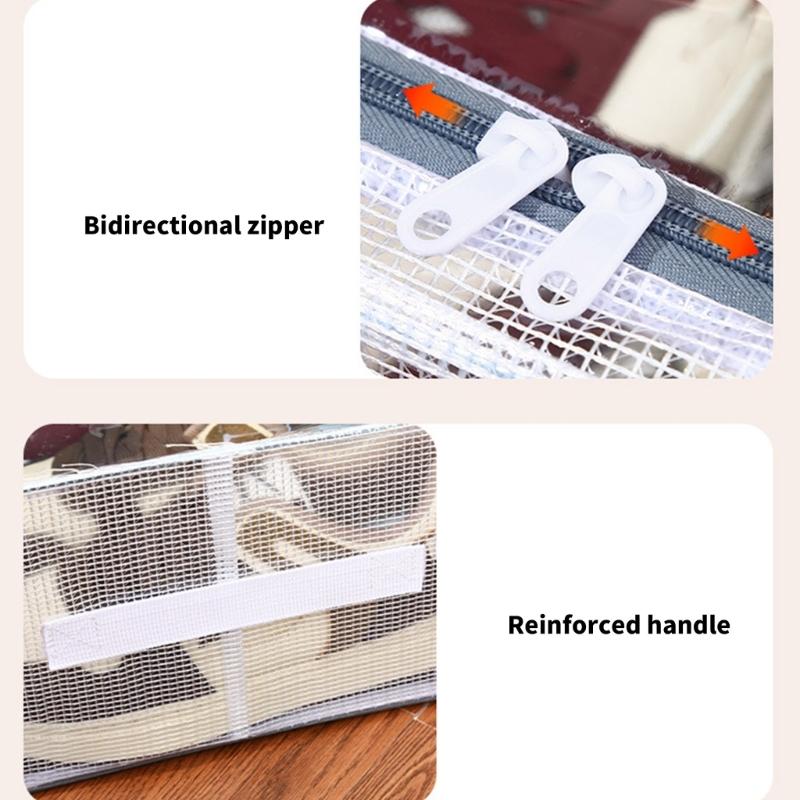 Foldable Clear Shoe Container Sturdy PVC Materials And Metal Frame Compact Home Organization Shoe Storage Box