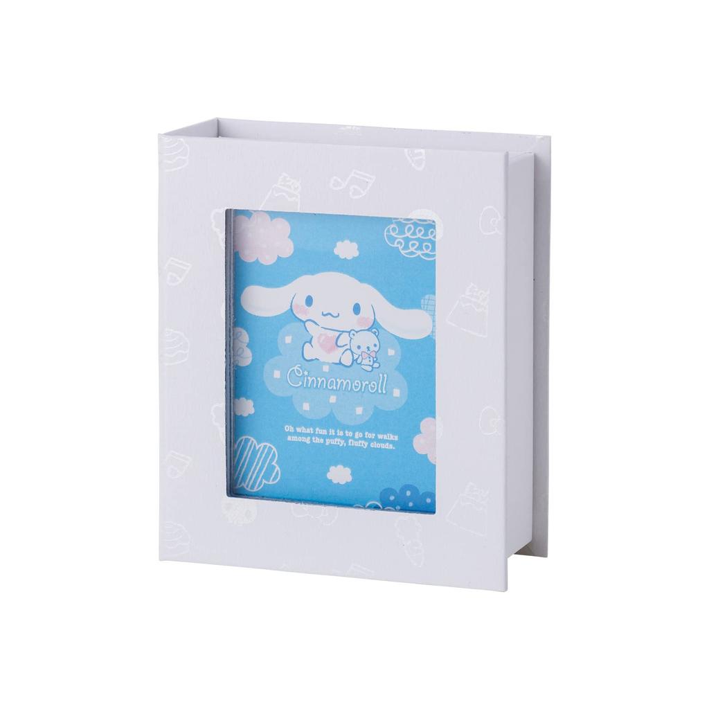 Cinnamoroll Sanrio Cinnamon Mocha Dancing Stone Halskette Offenes Herz Silber 925 Zirkonia [Weißklee] SACI-N056RD