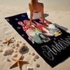 Christmas Vintage Truck Beach Towel, Super Soft Microfiber, Gift for Her/Him, Birthday, for Pool, Beach, Travel, Home Decor Fan gifts