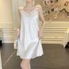 Sexy Suspender Pajamas Women's Summer Lace Sweet Girl Department High Sense Japanese Pure Desire Style Nightdress Loungewear