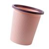 Trash Bin Plastic Exquisite Modern Garbage Container Can for Bathroom Kitchen Living Room Large