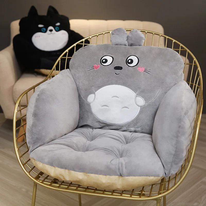 Semi-covered Cushion Sofa Cushion Fruit Animal Dinosaur Cactus Erha Carrot Chinchilla Cushion