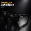 1/3 Pezzi Occhiali da Sole Polarizzati per Uomo Donna Guida Sport Escursionismo Occhiali da Sole Montatura Quadrata Classica Protezione UV400