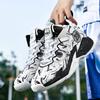 New High-Top Basketball Shoes Outdoor Professional Training Basketball Sneakers Men Breathable Anti Slip Shockproof Sneakers