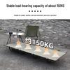 Portable Aluminum Folding Camping Bed with Thickened Design