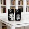 Sängerin M-Madonna Handyhülle Für iPhone 17,16,15,14,13,12,11 Plus,Pro Max,XS,Farbig Versilberte Innenabdeckung