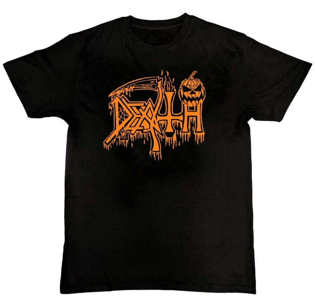 Death band Happy Halloween Graphic Print Mens T-Shirt L