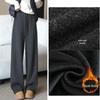 Women’s Fleece-Lined Wide Leg Casual Pants - Thick, Warm Winter 2025 Style