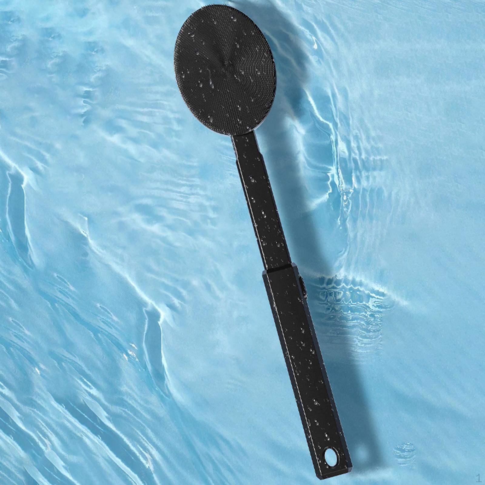 

Электрическая щетка для тела, скребок для спины, с длинной ручкой, водонепроницаемая, удобная съемная щетка для ванны