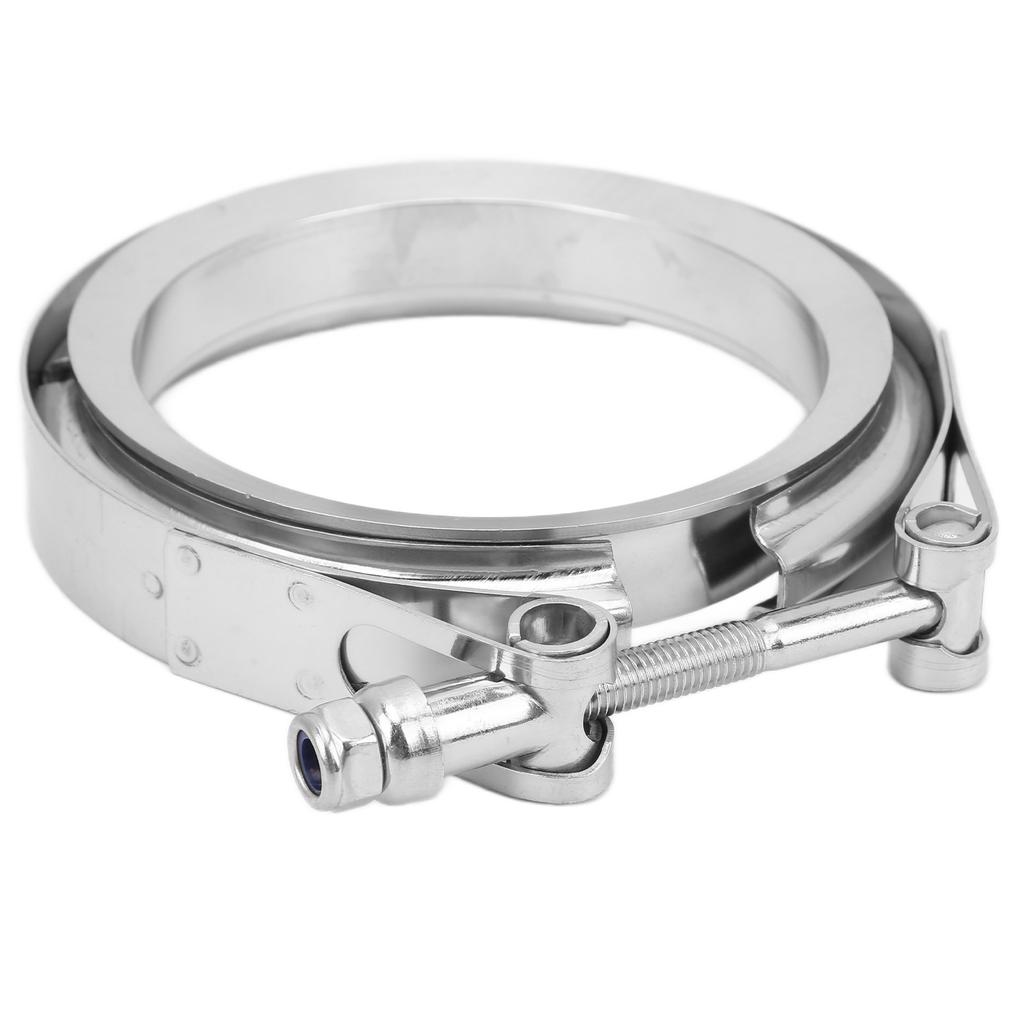 4in Exhaust Downpipe Flange Clamp Stainless Steel Replacement for S400 S480 S463 S467 SXE SX T4 Housing