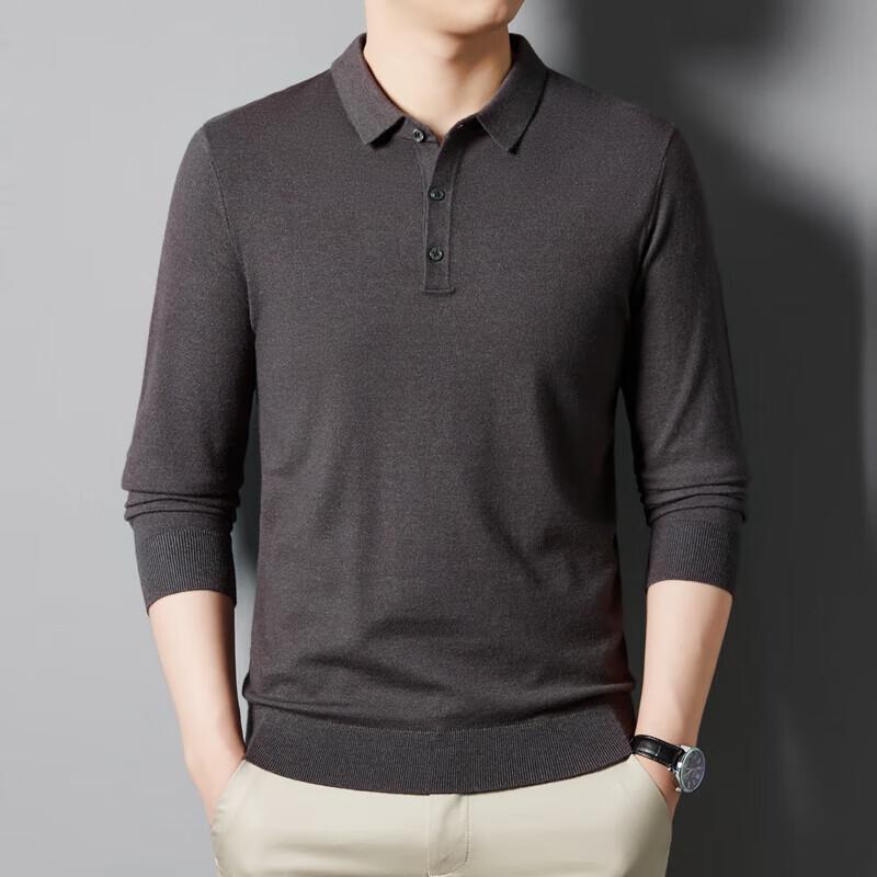 Men's Long Sleeve Knit Pullover