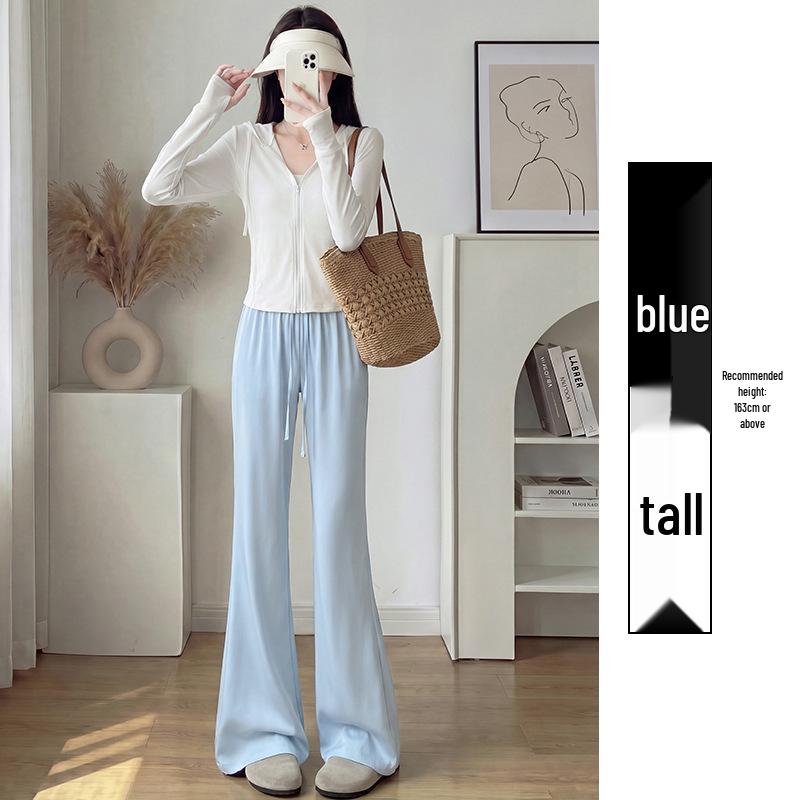 Petite Women's 2025 Slimming High-Waisted Micro-Flared Long Pants
