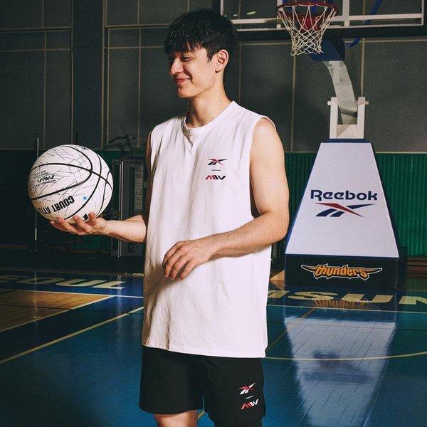 Reebok Airflow Sleeveless Tank White Masterwook