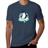 Climate Penguin TShirt Basic Simple Casual Short Sleeve Tee