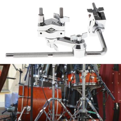 Braço de prato para fixação de conjunto de bateria, braçadeira de montagem, metal, hardware conveniente, lança para peças