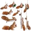 Love of the Port Cross-border Foam Squirrel Desktop Ornament: Creative Christmas Squirrel Pendant Decoration