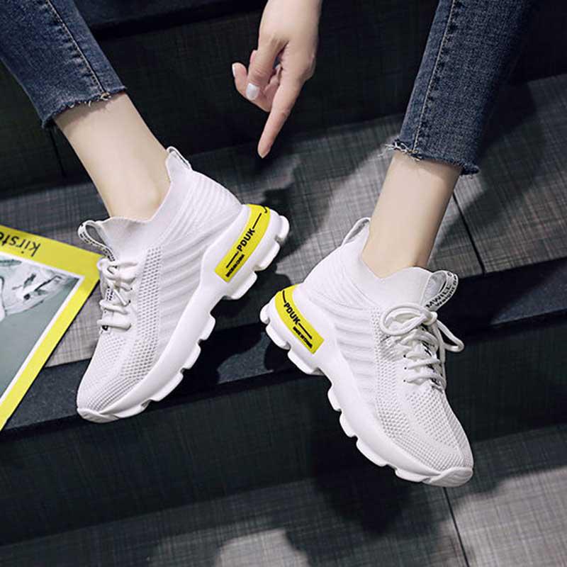 Plus Size 36-41 Summer Women Sneakers Estudiantes Zapatillas de baloncesto  transpirables para correr a prueba de golpes Zapatillas blancas  antideslizantes comprar a buen precio — entrega gratuita, reseñas reales  con fotos — Joom