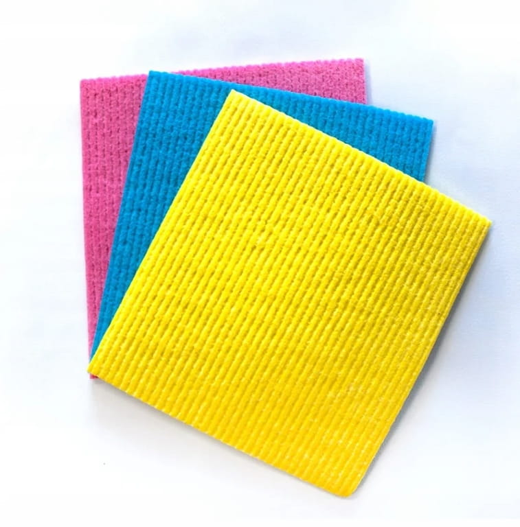 Vileda Set of 3 sponge cloths Absorbent hygienic cloth