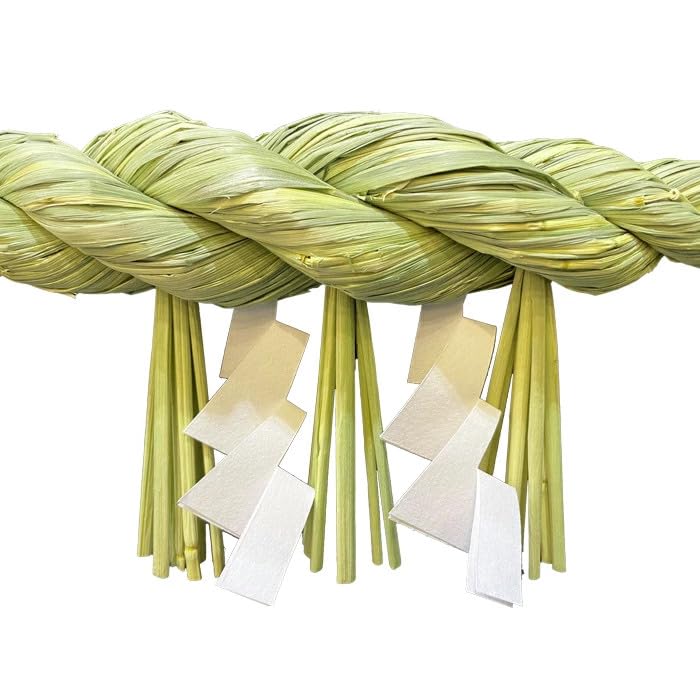 Hiranoya Izumo Shimenawa [Daikokujime - Medium] Shimenawa, Shinto Altar, Handmade, Daikokujime, Shimane Rice Straw, 50cm