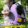 Portable Breathable Cat Backpack, Scratch Resistant Oxford Cloth Pet Bag, Foldable Outdoor Travel Pet Carrier