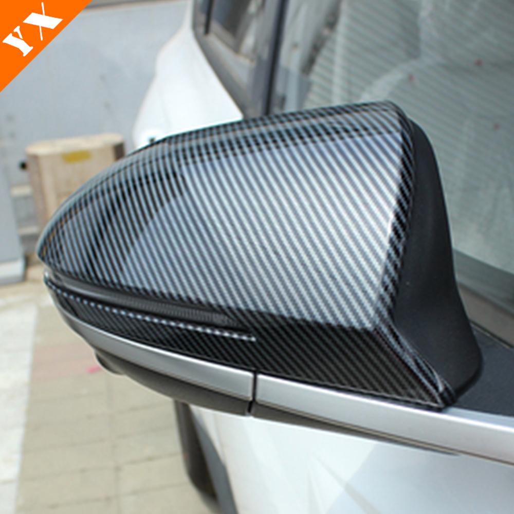 Carbon Chrome Trim For Tucson NX4 N Line -2023 Car Side Mirror Rear View Mirror Sticker Cover Protector Garnish