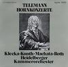 LP Record GEORG PHILIPP TELEMANN  HEIDELBERG  Hornkonzerte SQ91039 Da Camera Magna 1977 Germany Classical Used