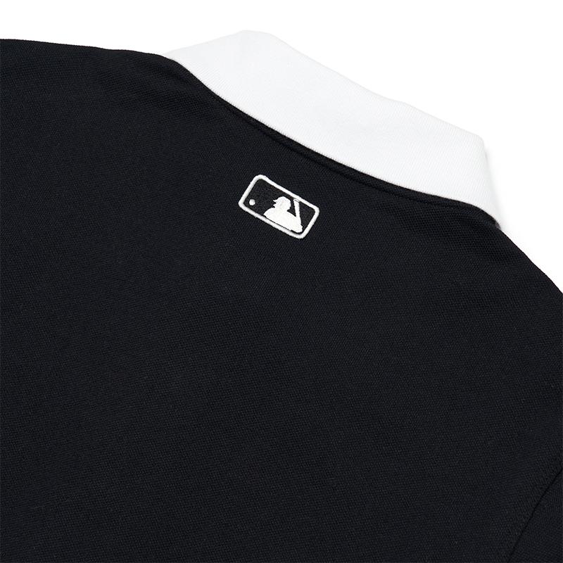 New MLB New York Yankees Polo Shirts Women's Black 3FPQ03023-50BKS