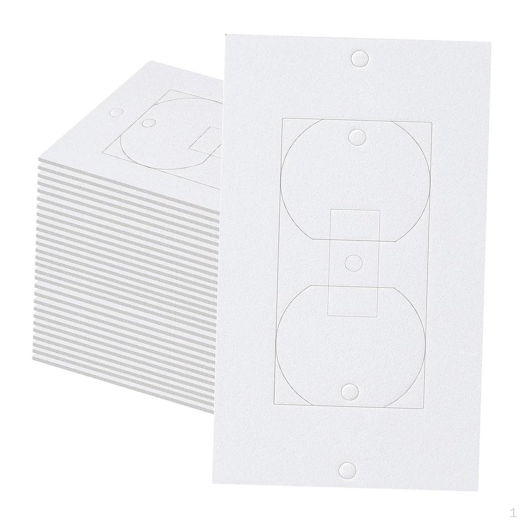 30 stück Wand Platte Outlet Sealers, Isolierung Dichtung Elektrische