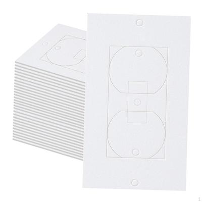 30 Pieces Wall Plate Outlet Sealers, Insulation Gasket Electrical