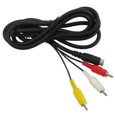 1.8 M 9 Pin Av Audio Video Cable For Sega Genesis 2 To Mega Drive 2 For Tv Connection