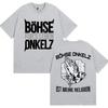 2026 Summer Hot Sale Rock Band Böhse Onkelz T-shirts Ist Meine Religion Men Women Vintage Hip Hop Oversized T Shirts