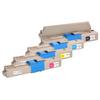 Cartouches D'encre Compatibles Pour OKI C301 C321 MC332 MC342 - Pack De 4 - Multi-couleurs