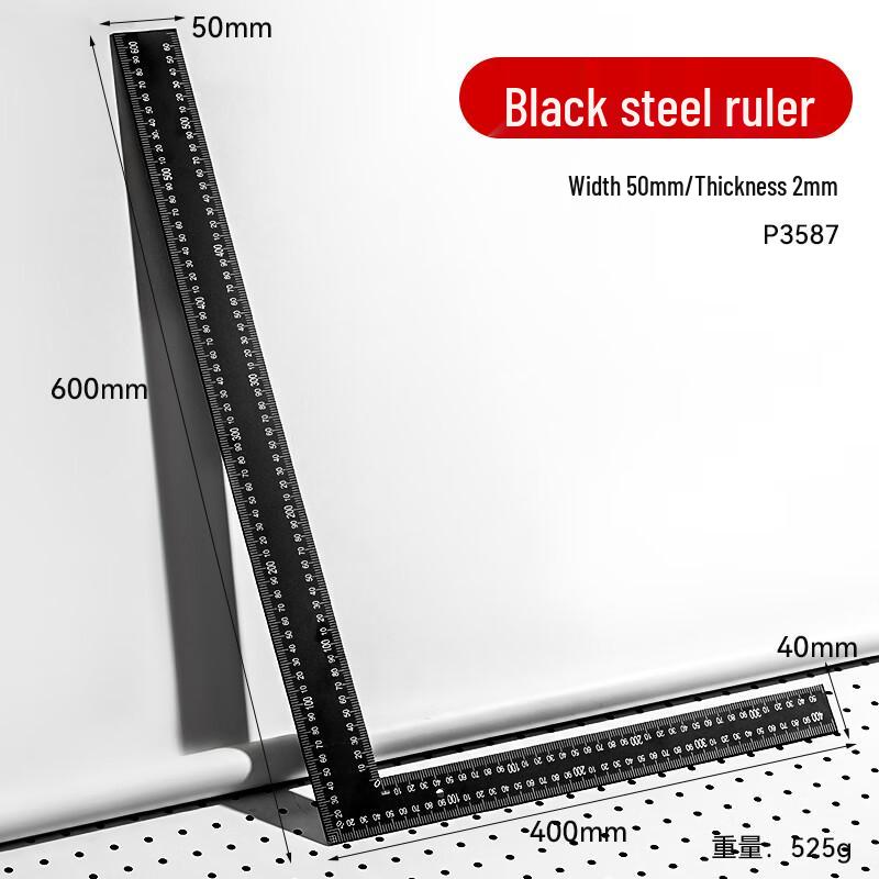 Multi-function Stainless Steel Angle Ruler
