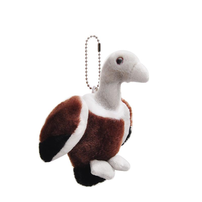 12Cm Simulated Pelican Swan Plush Toy White Headed Weng Doll Toucan Pendant Small Doll Backpack Pendant Cute Gift
