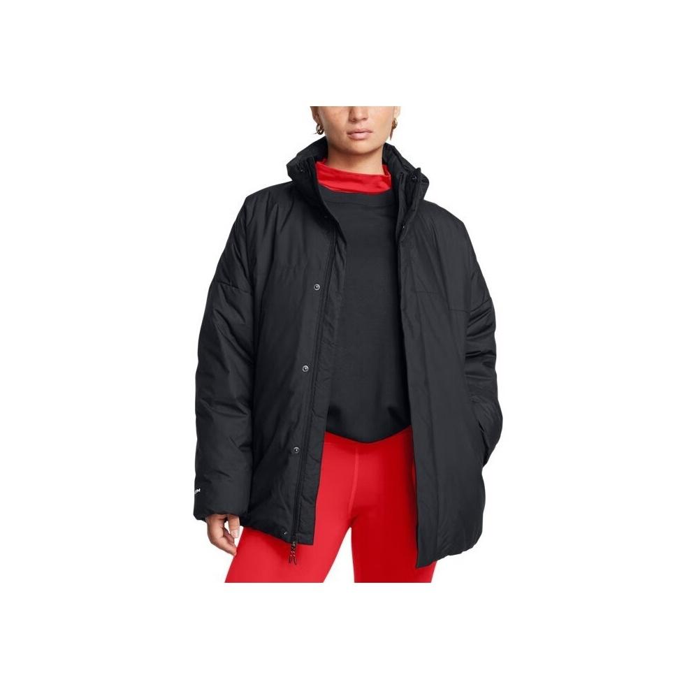 Under Armour Outdoor Sports Warm Stand Collar Down Jacket Women Jackets Black 1388429-001