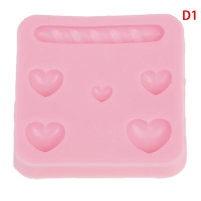 Edelsteinform Silikonform Miniatur Lebensmittel Süßigkeiten Schmuck Charms Polieren Epoxy
