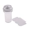 Pure Clear Jelly Silicone Nail Art Stamper Scraper Nail Stamp Stamping Tool