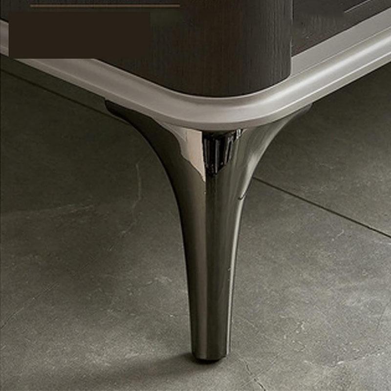 4pcs Metal DIY Sofa Feet TV Stand Bed Bathroom Cabinet Dressing Table Leg with Screws Iron Furniture Legs Replacement Legs