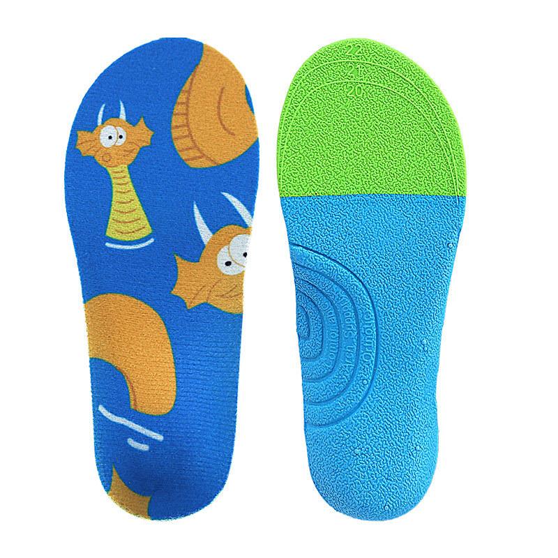 

Children s Arch Insole Breathable Flat Foot Inner and Outer Eight-character Arch Support Baby Sports Orthopedic Full Pad L (size 30-34)