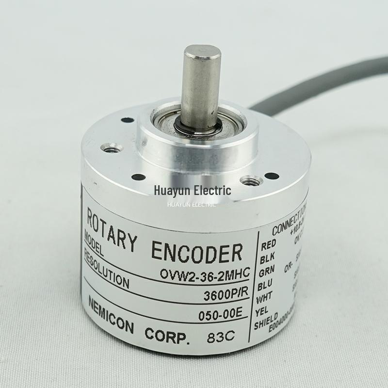 Genuine Nemicon OVW2-36-2MHC 050-00E Incremental Photoelectric Encoder - Original Spindle