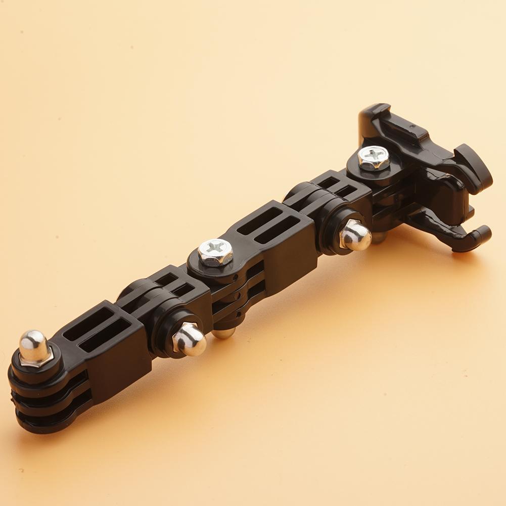 1PC for GOPRO Motorcycle Helmet Mount Curved Arm For XiaoYi 4K Action Camera Accessories for GOPRO Hero 8 7 6 5 4 3 SJCAM sj4000