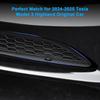 Grille Mesh Erts For New Tesla Model 3 Highland Front Air Inlet Vent Grille Cover Replacement For Tesla Model 3 2024 2025 Accessories (Not Fit With