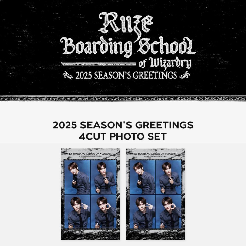 

Предварительный заказ RIIZE 2025 Сезонные поздравления 4 Cut Photo Set SHOTARO