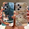 Clear For Honor 400 Pro Case DNP-NX9 Cute Cartoon Cat Fashion Flower Funny Painted Soft Bumper For Honor 400Pro Back Cover Funda