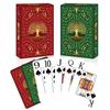 2 Pack Playing Cards | Large Print Playing Cards | Easy to Shuffle, Premium Poker Cards for Card Games Family Game Night Table M