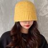 Outdoor Sunscreen Cap Autumn Winter Hat Fisherman Bucket Hat Korean Style Cap Knitting Wool Cap