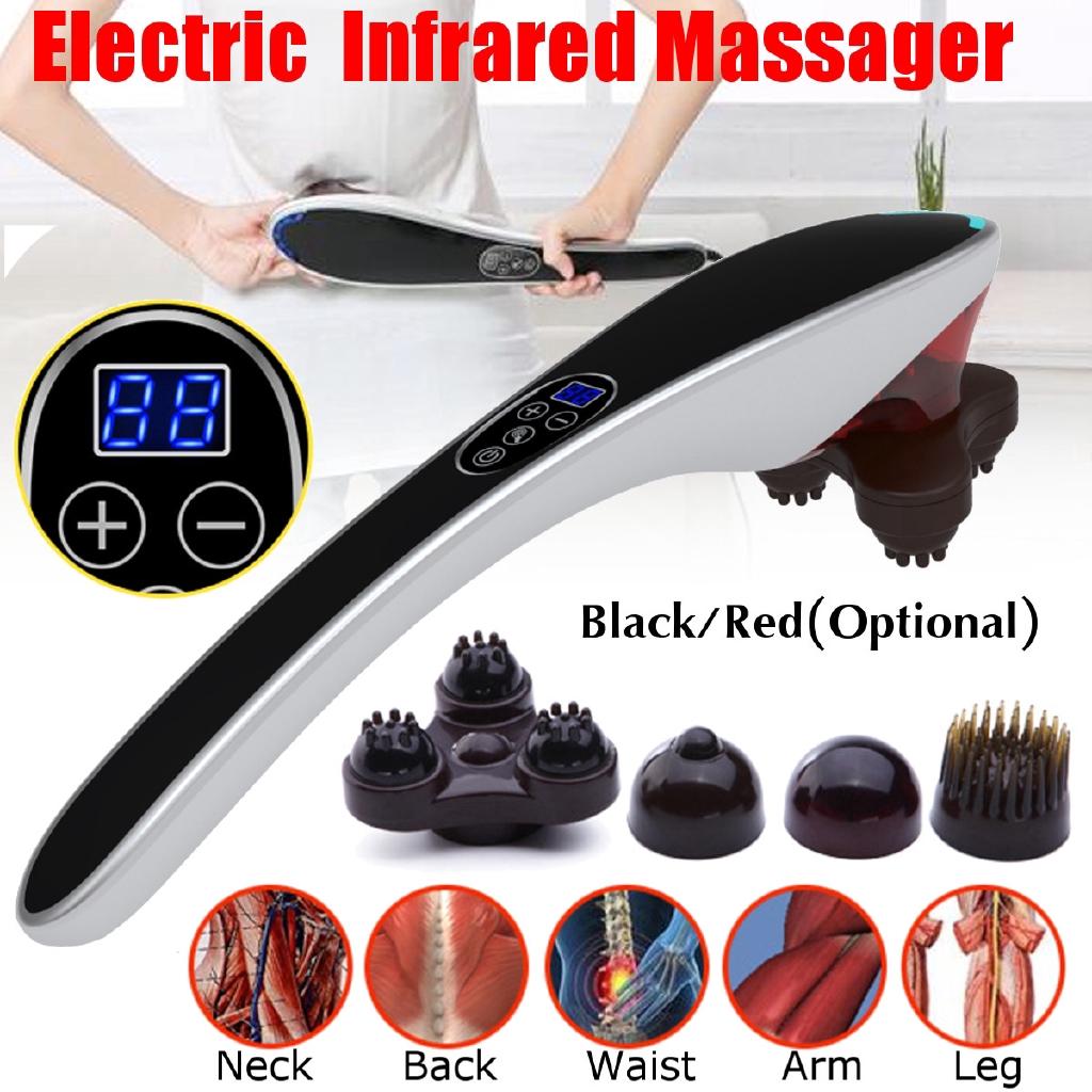 Vibrating kneading shoulder back neck massage Electric cervical vertebra massager device