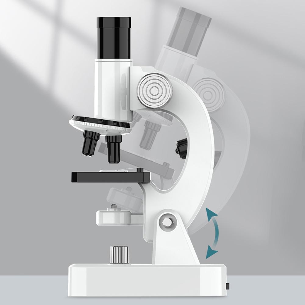 200X-4800X Biological Microscope with Microscope Slides Set for Adults Students Compound Microscope for School Lab Homeschool