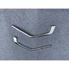 2pcs ABS Chromed Car Front Grill Grille Decorative Cover Trim Strips For Toyota RAV4 XA50     Car Styling Decals